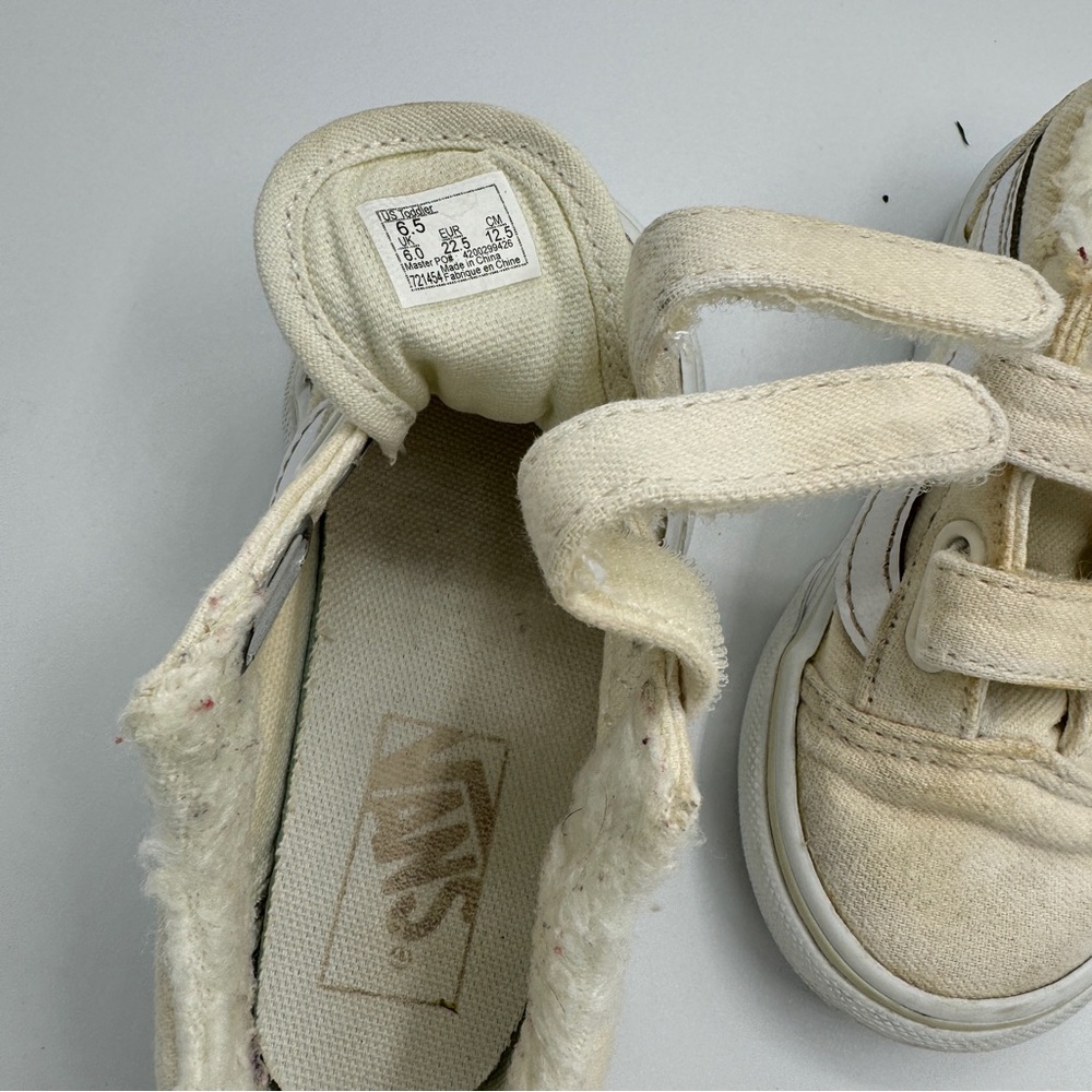 Vans Flannel Shearling Shoes Size 6.5 - Picture 3 of 4